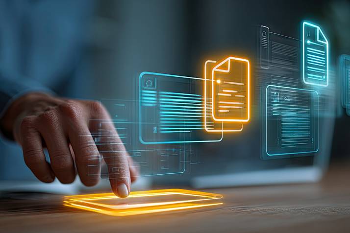 Foto: Abstrakte Bedienelemente